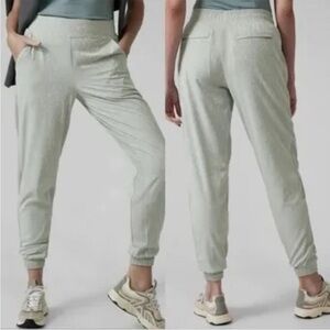ATHLETA Brooklyn lined textured jogger 6P